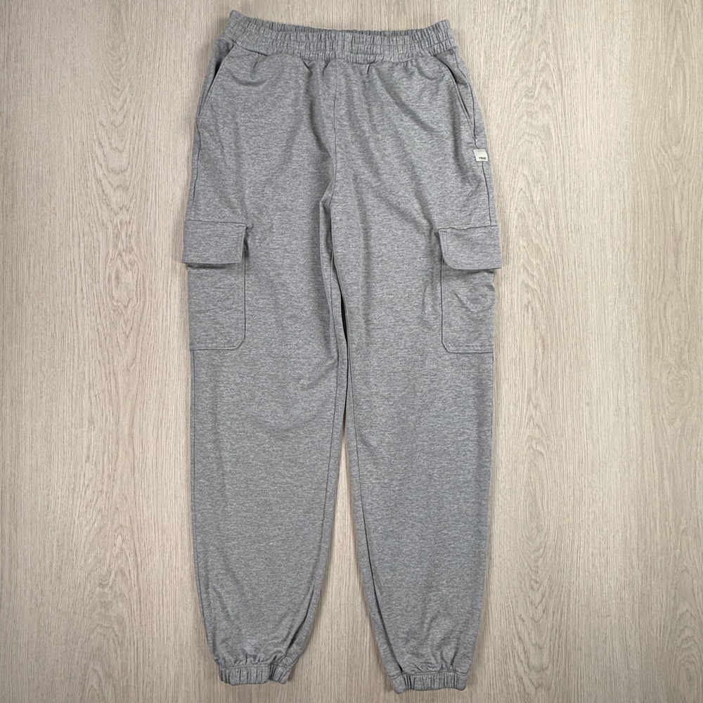 Cargo Joggers Vuori Womens XS Grey Heathered Performance Sweatpants Casual